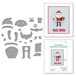 Spellbinders stanssi Dancin' St. Nick