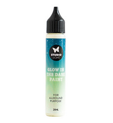 Studio Light Glow in the Dark -maali, 28ml