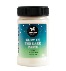 Studio Light Glow in the Dark -pasta, 100 ml