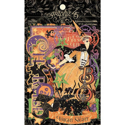 Graphic45 Charmed Ephemera Assortment -leikekuvat