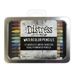 Tim Holtz Distress Watercolor Pencils -vesivärikynät, setti 1