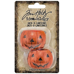Tim Holtz Idea-Ology Jack-O-Lanterns -koristeet