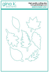Gina K. Designs stanssi Layered Leaves
