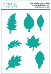 Gina K. Designs stanssi Layered Leaves