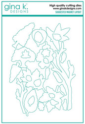 Gina K. Designs stanssi Beautiful Leaves