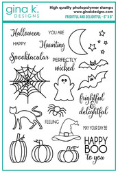 Gina K. Designs leimasin Frightful and Delightful