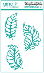 Gina K. Designs stanssi Fancy Feathers