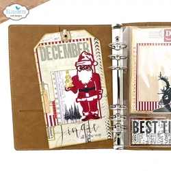 Elizabeth Craft Designs leimasin December Details
