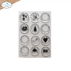 Elizabeth Craft Designs leimasin Circles with Sentiments