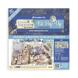 Stamperia Pop-Up Kit -setti Cosmos Infinity