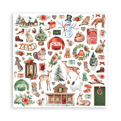 Stamperia paperipakkaus Romantic, Home for the Holidays, 8