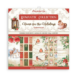 Stamperia paperipakkaus Romantic, Home for the Holidays, 8