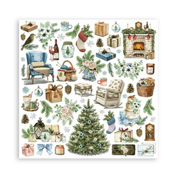 Stamperia paperipakkaus Romantic, Cozy Winter, 6