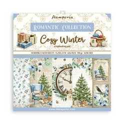 Stamperia paperipakkaus Romantic, Cozy Winter, 6