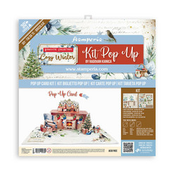 Stamperia Pop-Up Kit -setti Romantic, Cozy Winter