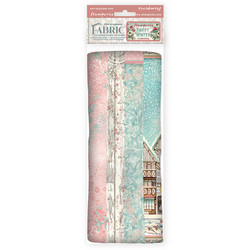 Stamperia Fabric Sheets -kangaspalat, Sweet Winter