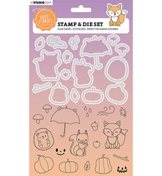 Studio Light Sweet Stories leimasin- ja stanssisetti Autumn