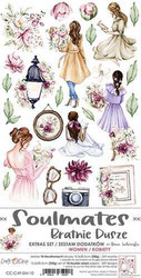 Craft O'clock paperipakkaus Soulmates, Women, Extras To Cut, 6