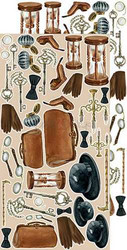 Craft O'clock paperipakkaus Age of Mysteries, Extras To Cut, 6