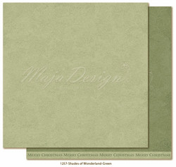 Maja Design Monochromes, Shades of Wonderland skräppipaperi Green