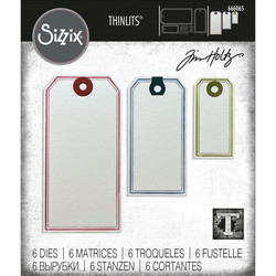 Sizzix Thinlits stanssi Framed Tags