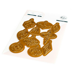 Pinkfresh Studio Hot Foil -kuviolevy Ornaments