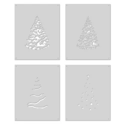 Hero Arts sapluuna Color Layering O Christmas Tree