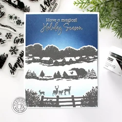 Hero Arts leimasin- ja stanssisetti Winter Scenics