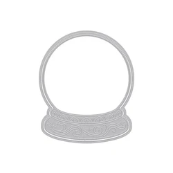 Hero Arts Snow Globe Window -stanssi