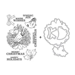 Hero Arts leimasin- ja stanssisetti Holiday Cardinal