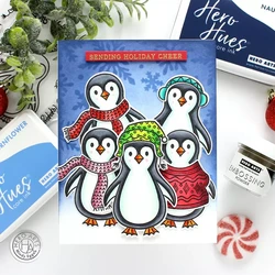 Hero Arts leimasin- ja stanssisetti Cozy Penguin