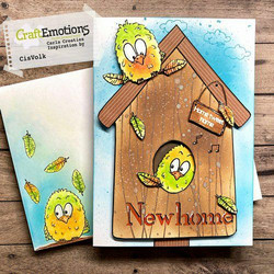 CraftEmotions leimasin Birds 3