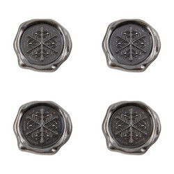 Tim Holtz Idea-Ology Metal Shape Seals -koristeet, Christmas