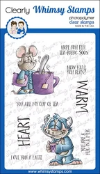 Whimsy Stamps Hug in a Mug -leimasin