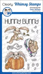 Whimsy Stamps Hoppy Floppy Bunnies -leimasin