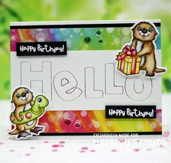 Whimsy Stamps Otter Variety -stanssi