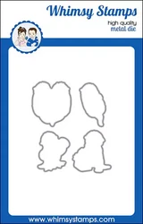 Whimsy Stamps Otter Variety -stanssi