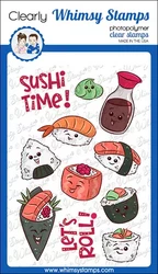 Whimsy Stamps Sushi Time -leimasin