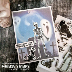 Whimsy Stamps Humerus -leimasin