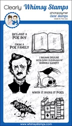 Whimsy Stamps Poe Boy -leimasin