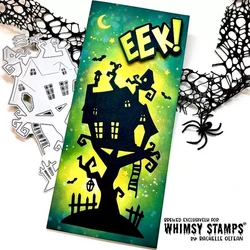 Whimsy Stamps Mini Slim Tree House -stanssi