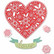 Sizzix Thinlits stanssisetti Doily Heart