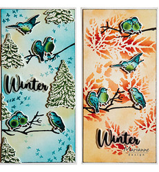 Marianne Design sapluuna Tiny's Bird & Deer Prints