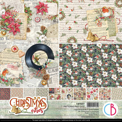Ciao Bella Patterns Pad paperipakkaus Christmas Vibes, 12