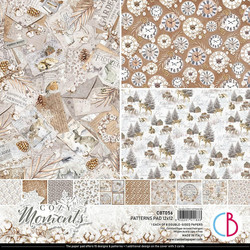 Ciao Bella Patterns Pad paperipakkaus Cozy Moments, 12