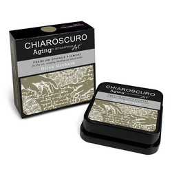 Ciao Bella Chiaroscuro Aging -mustetyyny, sävy Olive Orchard