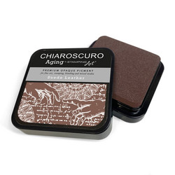 Ciao Bella Chiaroscuro Aging -mustetyyny, sävy Suede Leather