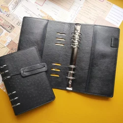Elizabeth Craft Designs A5 Planner -kannet, Vintage Black