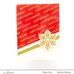 Altenew 3D kohokuviointikansio Happy Holidays