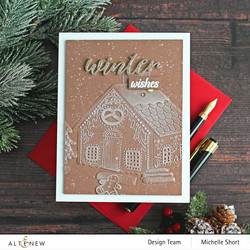 Altenew 3D kohokuviointikansio Gingerbread House